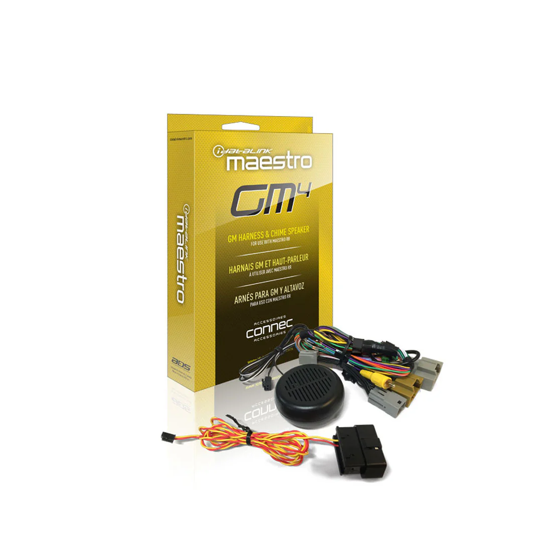 iDatalink Maestro HRN-HRR-GM4 Plug and Play T-Harness for Select GM Vehicles (HRNHRRGM4)