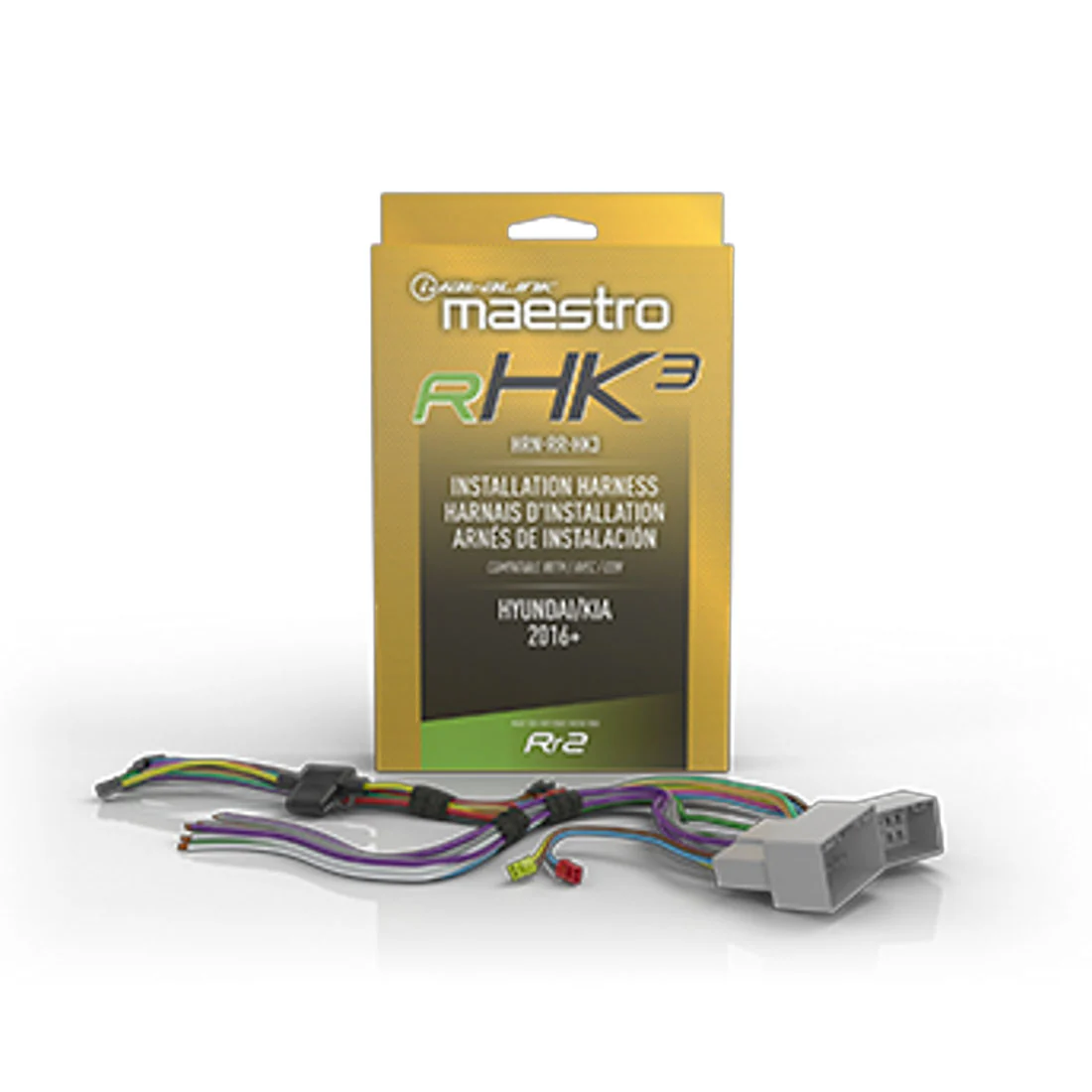 iDatalink Maestro HRN-HRR-HK3 Plug and Play T-Harness for select Hyundai & Kia Vehicles (HRNHRRHK3)