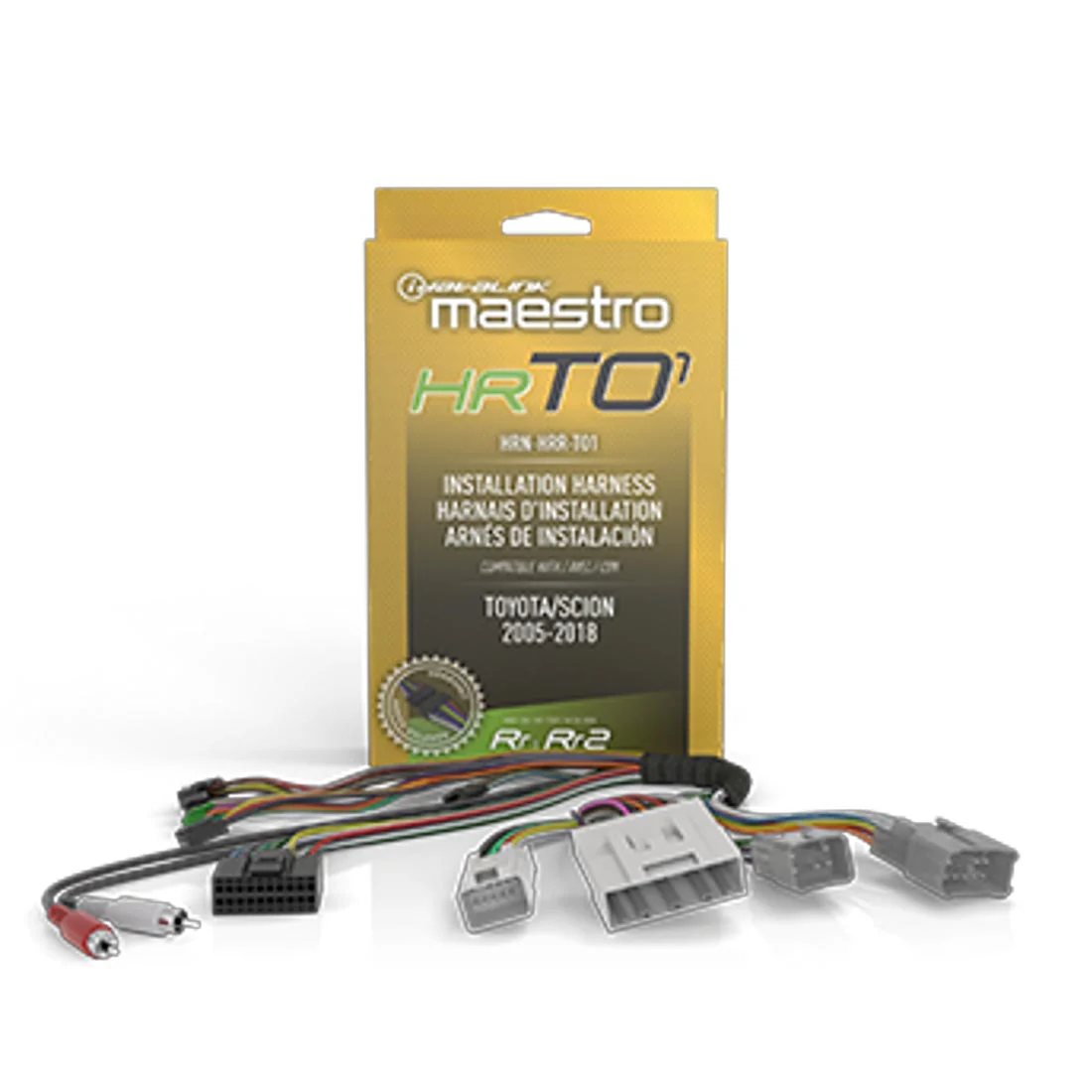 iDatalink Maestro HRN-HRR-TO1 Plug & Play T-Harness for Select Scion/Toyota Vehicles (HRNHRRTO1) - Image 2
