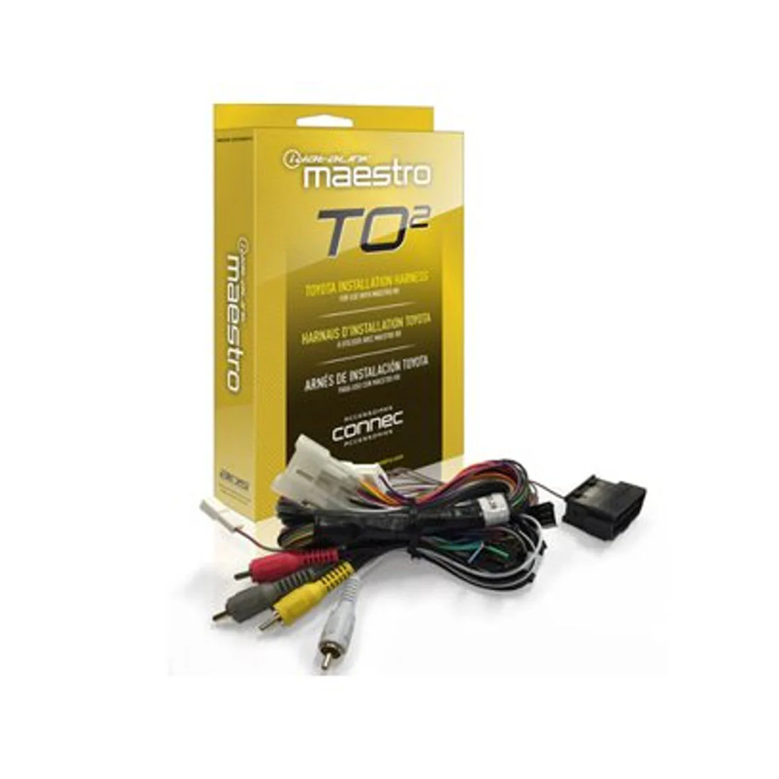 iDatalink Maestro HRN-HRR-TO2 Plug and Play T-Harness for TO2 Toyota Vehicles with HU connectors (HRNHRRTO2)