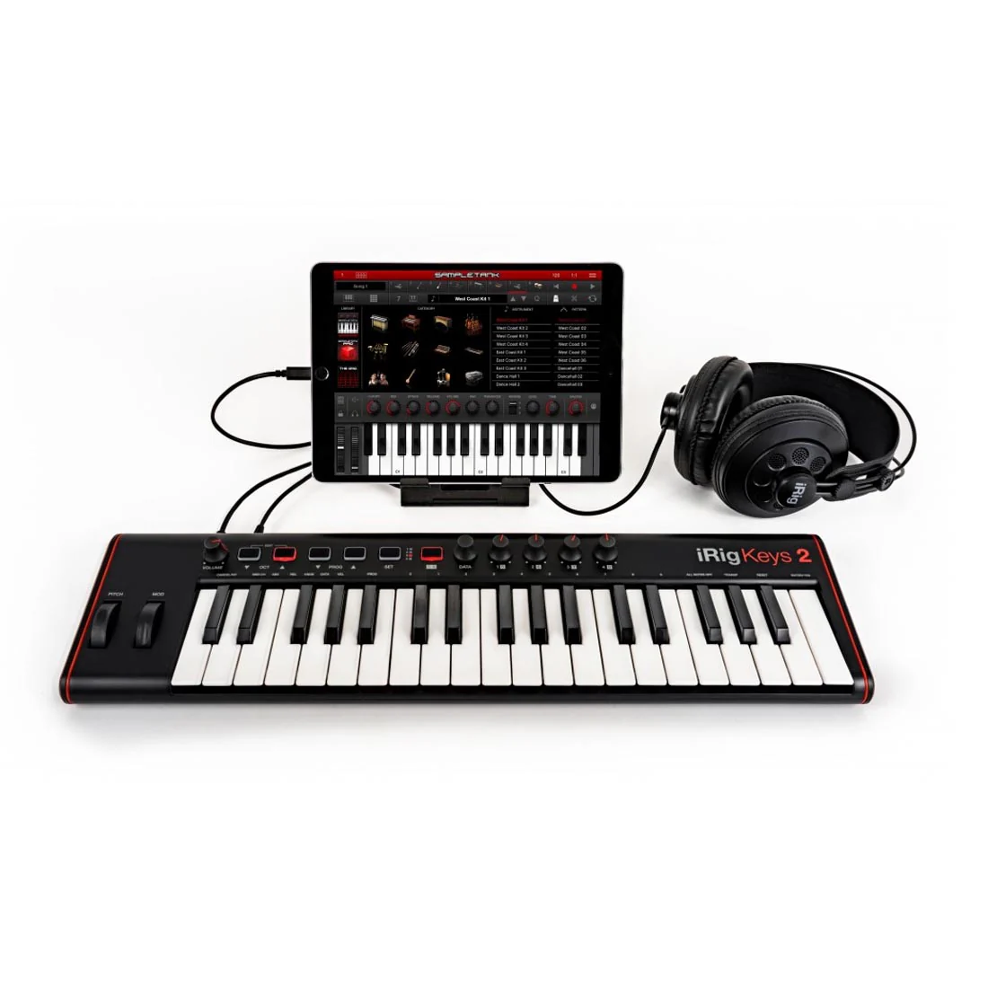 IK Multimedia iRig Keys 2 37-Key USB Midi Keyboard Controller (1141089) - Image 6