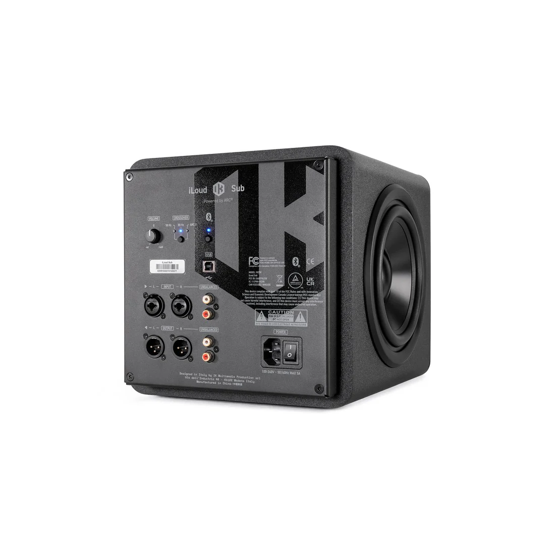 IK Multimedia iLoud Sub Powered by Arc Studio Subwoofer With 6.5" Woofer (11-44409) - Image 10