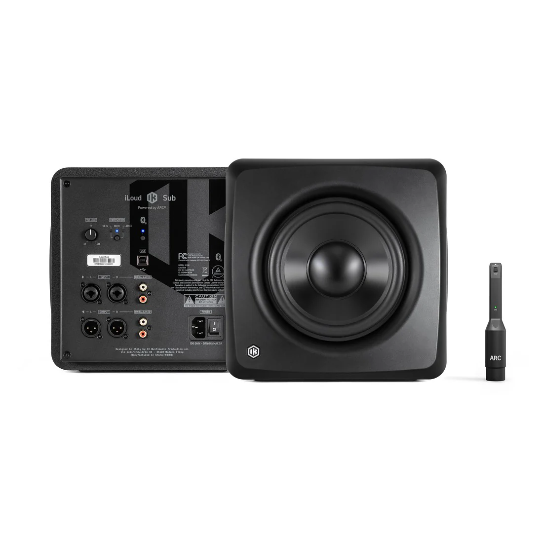 IK Multimedia iLoud Sub Powered by Arc Studio Subwoofer With 6.5" Woofer (11-44409) - Image 4