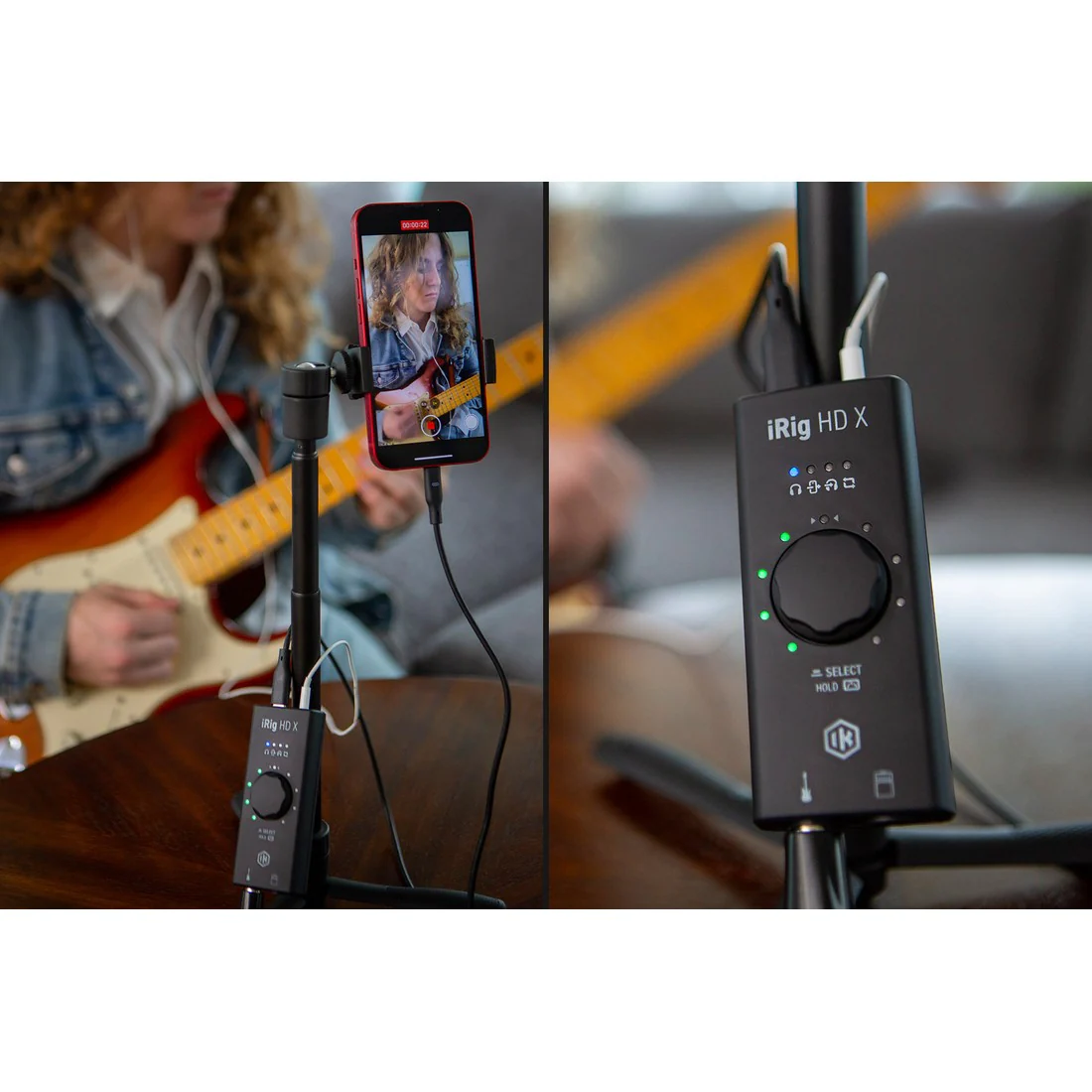 IK Multimedia iRig HD X Guitar Audio Interface with USB-C (1143260) - Image 16