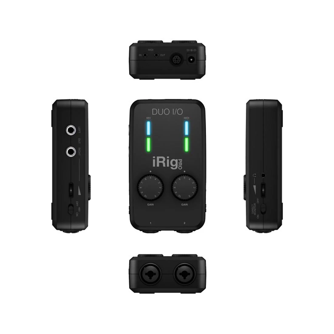 IK Multimedia iRig Pro Duo I/O 2-Channel Audio/MIDI Interface (1141108) - Image 9