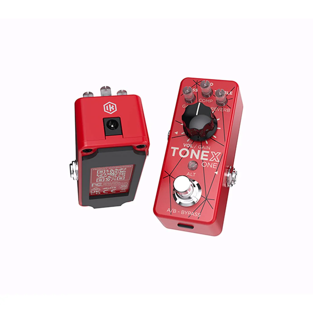 IK Multimedia TONEX ONE Brown Sound Limited Edition Amp Modeler Pedal - Red (1144288) - Image 2