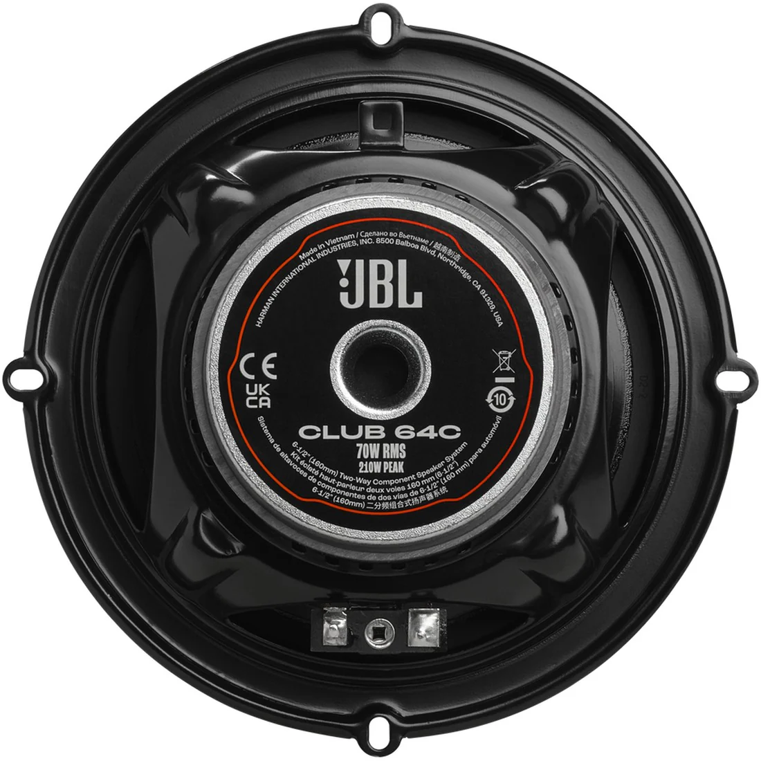 JBL Club 64C Component Car Speakers with 70W RMS - Pair - Image 2