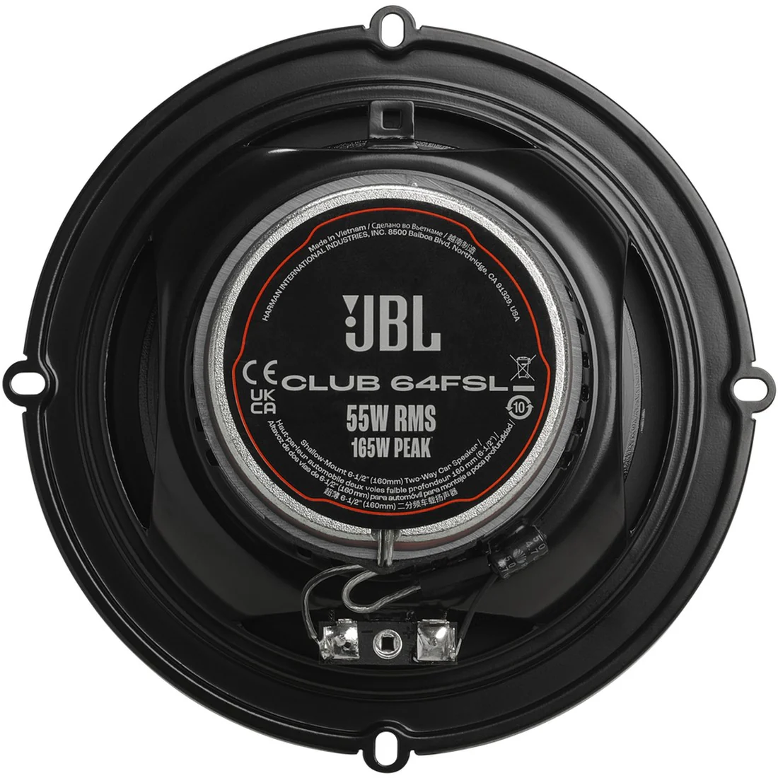 JBL Club 64FSL 6.5" 2-Way Car Speakers - Pair - Image 3