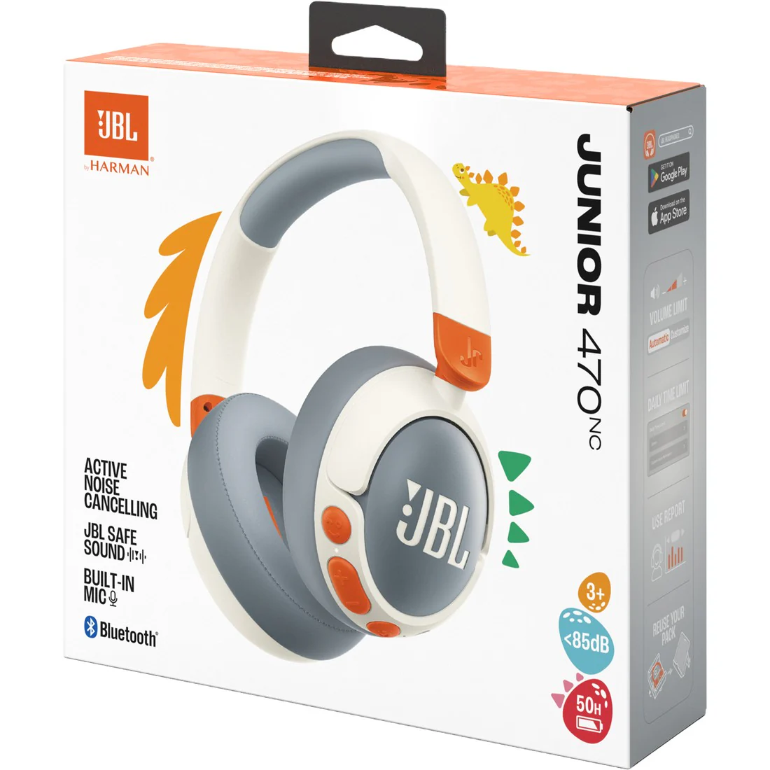 JBL Junior 470NC Wireless Over-Ear Kids Headphones with ANC - Image 7