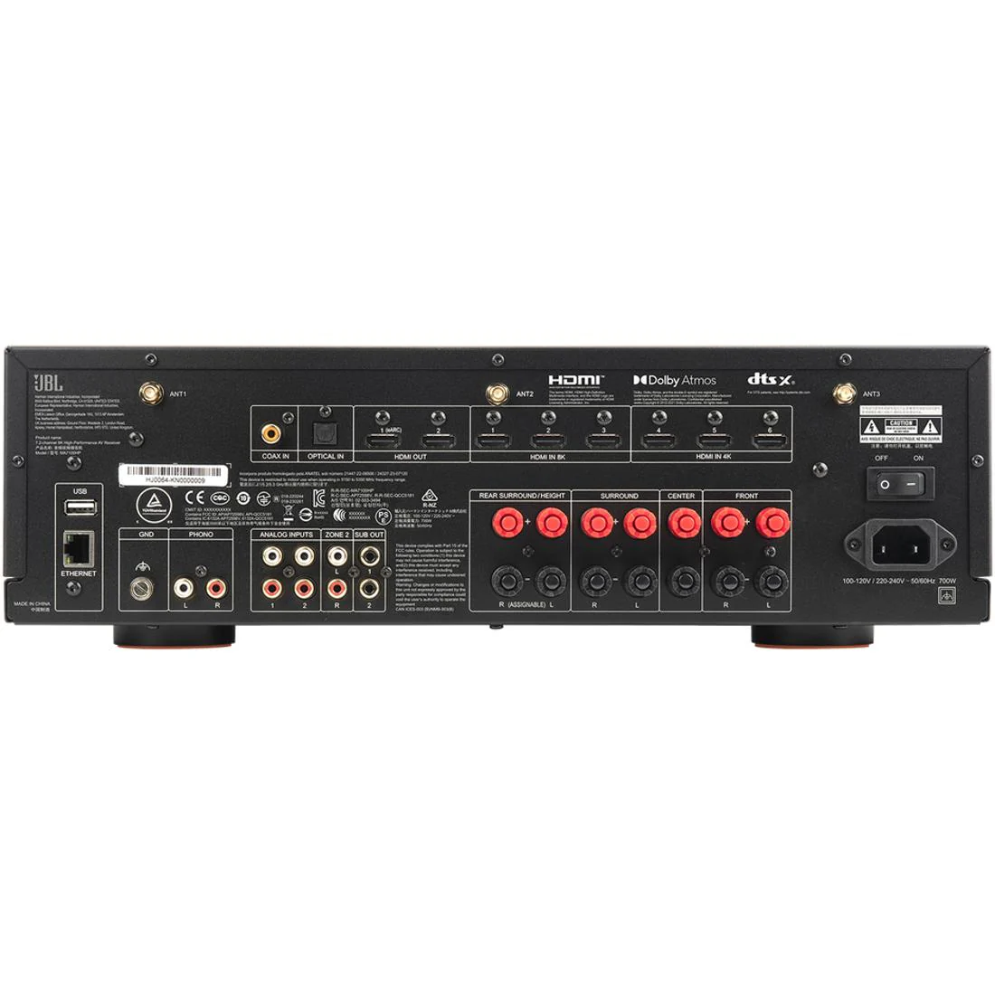 JBL MA7100HP 7.2-channel 8K A/V Receiver - Image 2