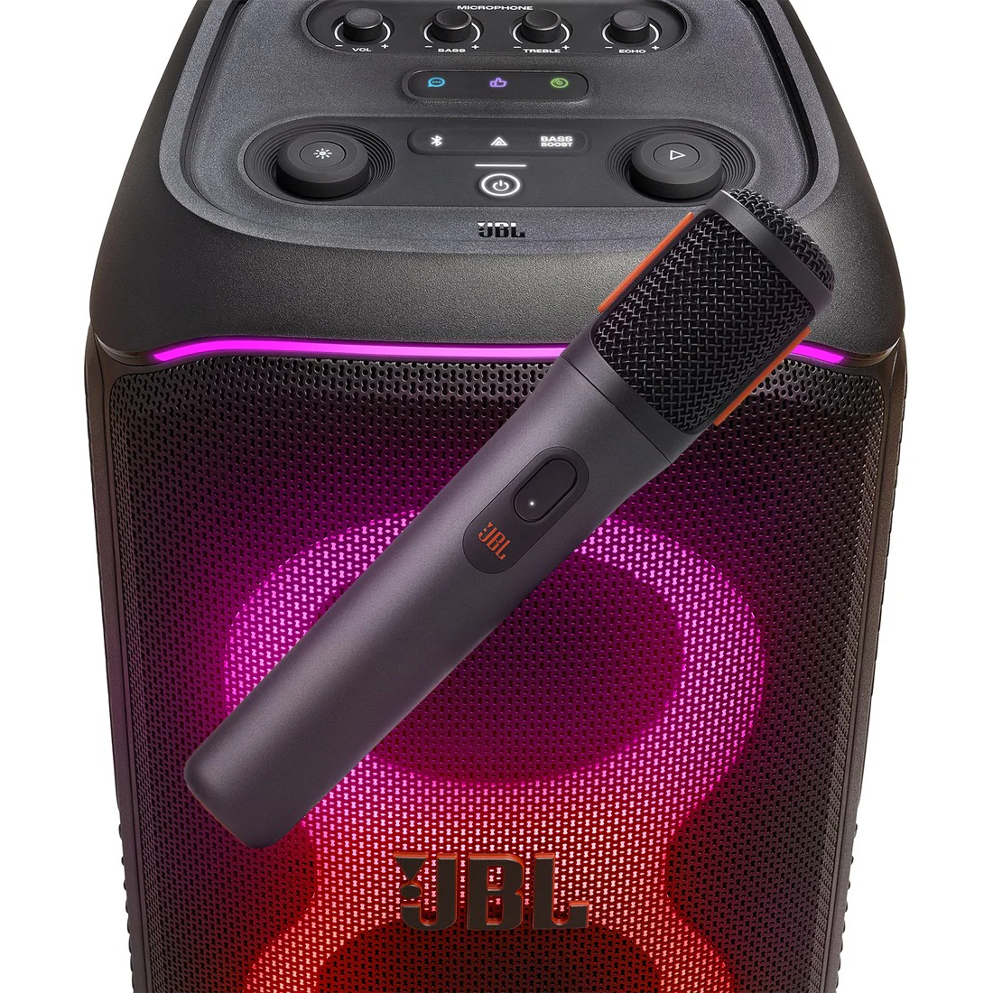 JBL PartyBox Wireless Mic Digital Wireless Microphones - Pair - Black - Image 12