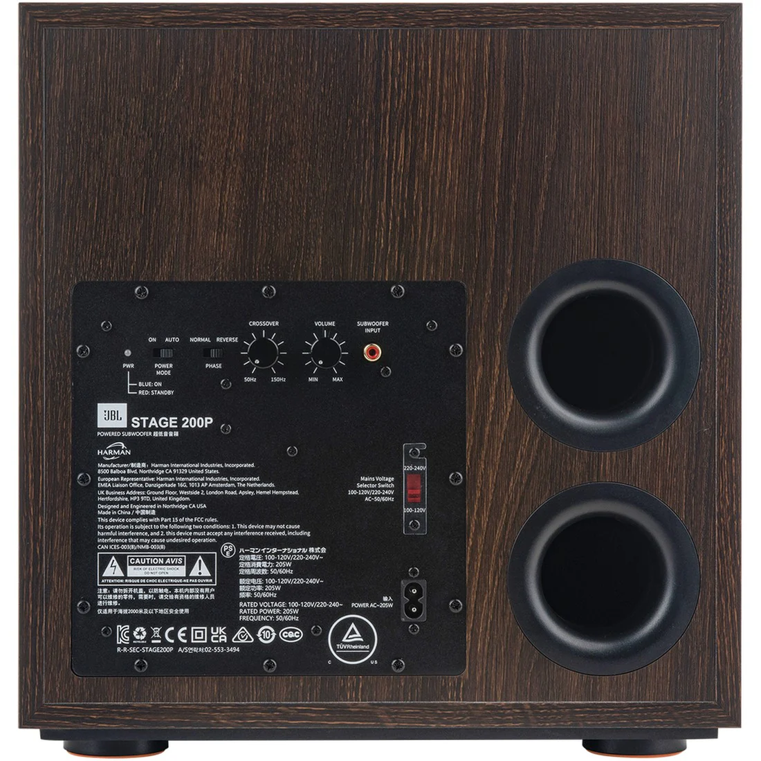 JBL Stage 200P 10" Ported 300W Powered Subwoofer - Image 8