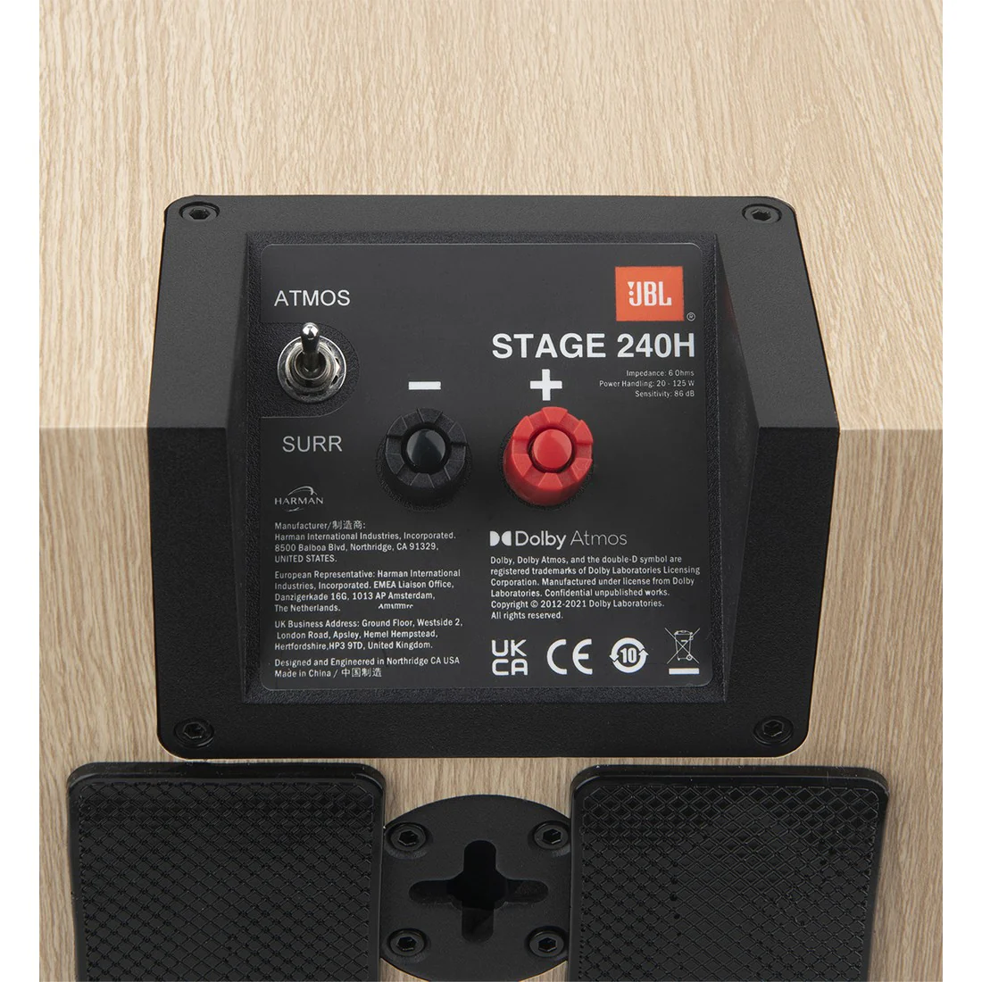 JBL Stage 240H 2-Way 4.5-inch Dolby Atmos Surround Speakers - Pair - Image 17