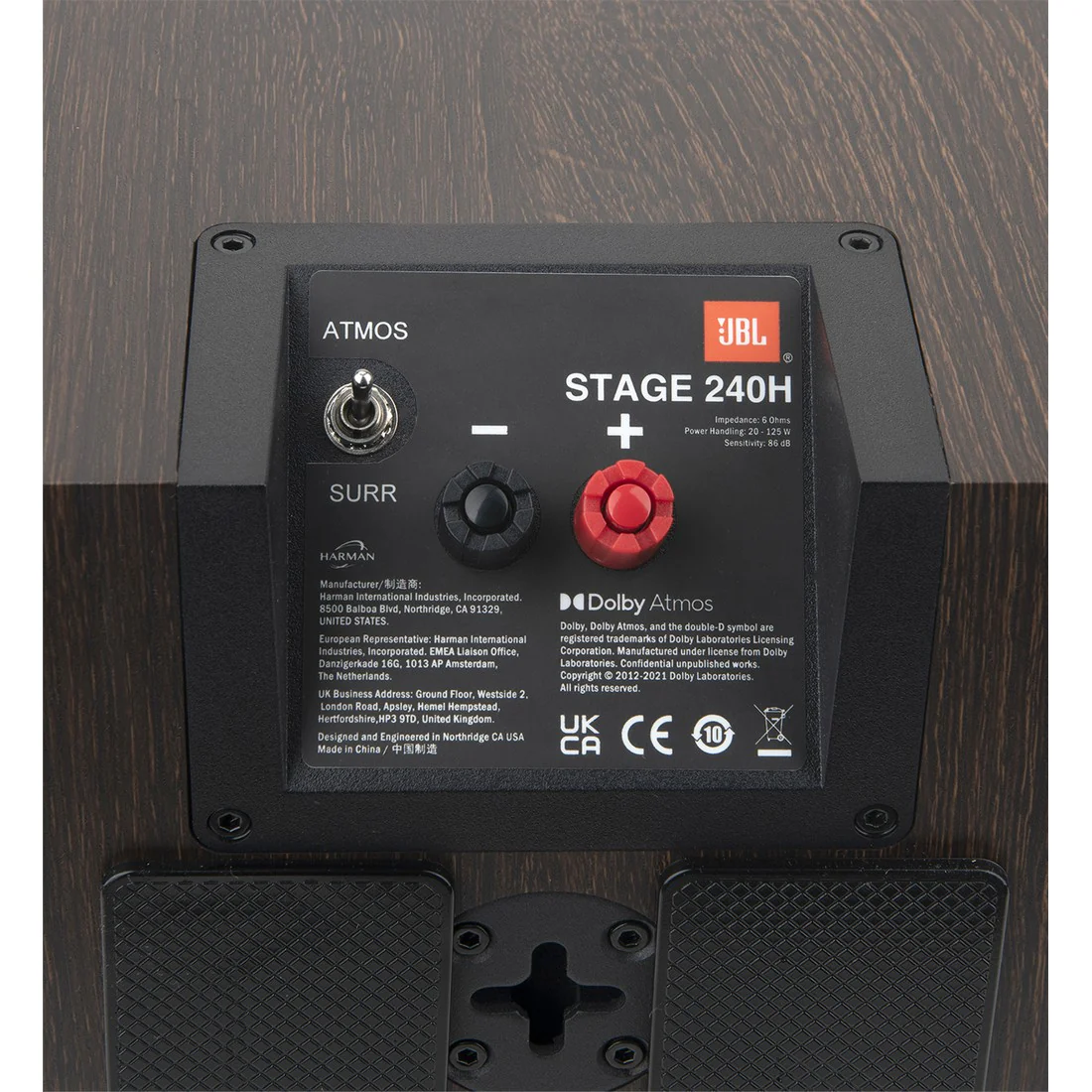 JBL Stage 240H 2-Way 4.5-inch Dolby Atmos Surround Speakers - Pair - Image 18