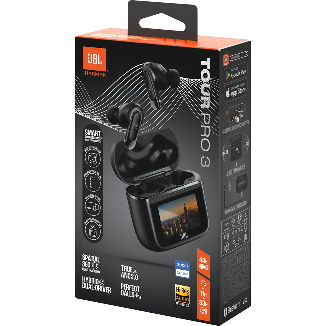 JBL Tour Pro 3 True Wireless ANC Earbuds With Smart Charging Case - Image 11