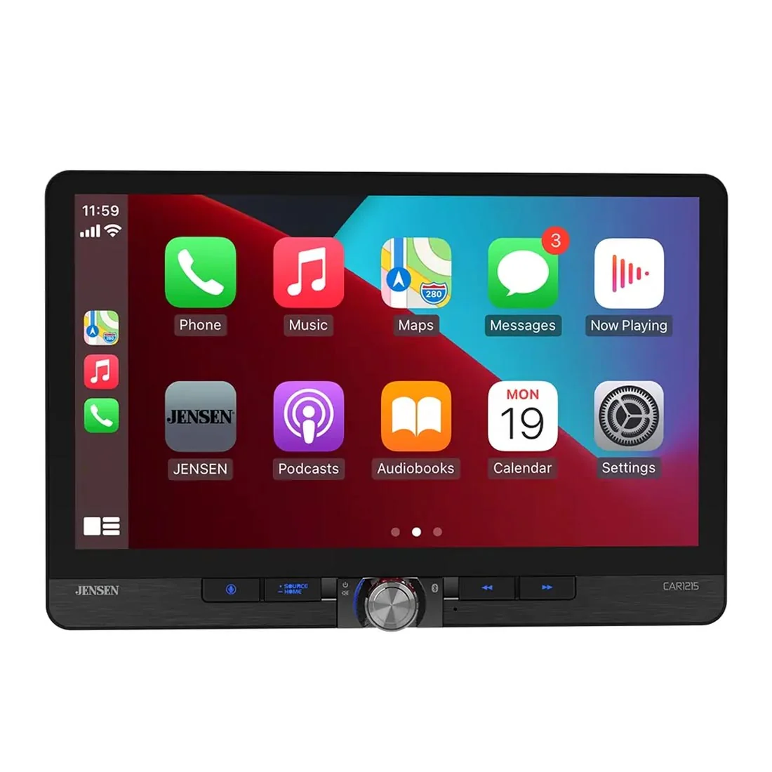 Jensen CAR1215 11.6" Floating Digital Multimedia Receiver (CAR1215)