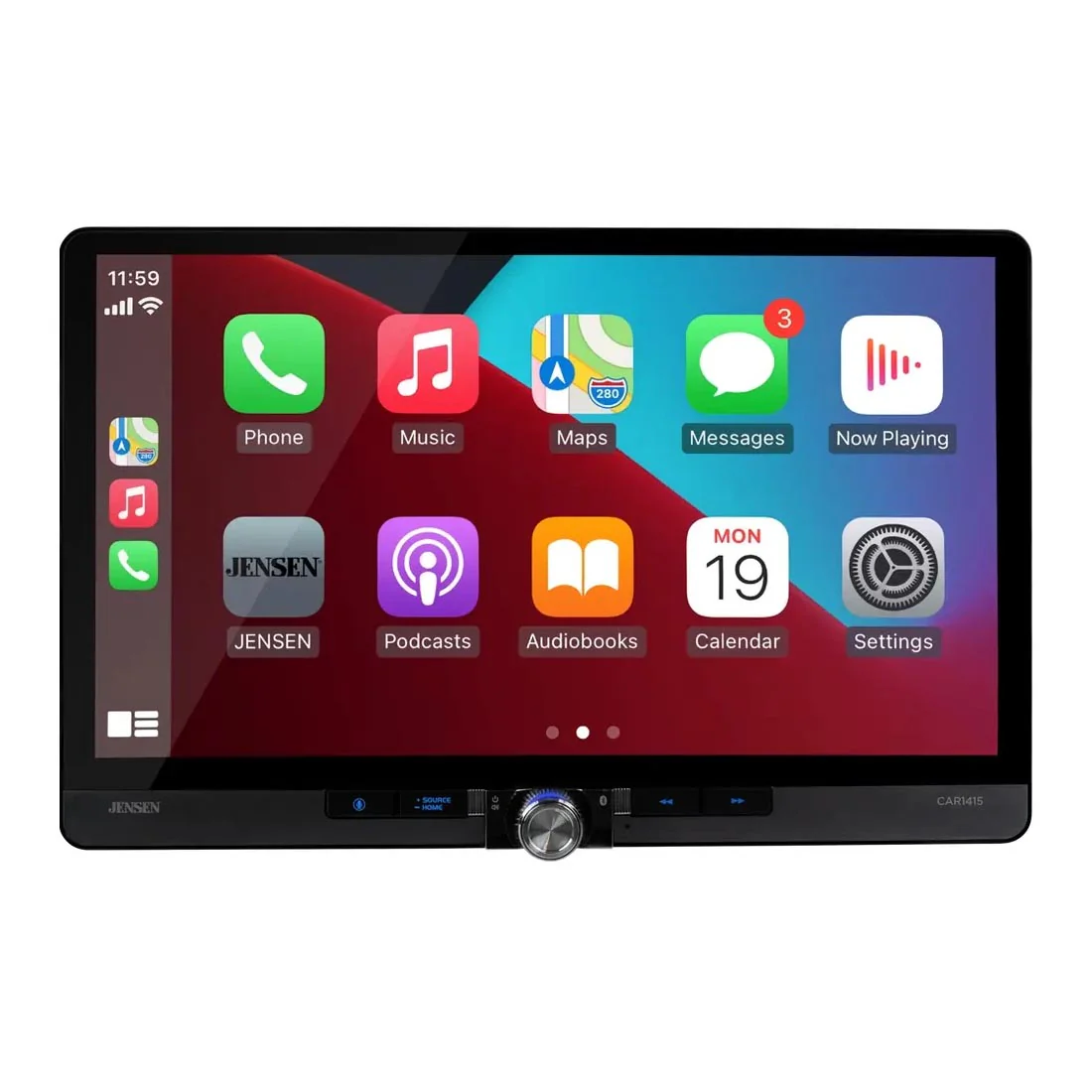 Jensen CAR1415 14" Floating Digital Multimedia Receiver (CAR1415)