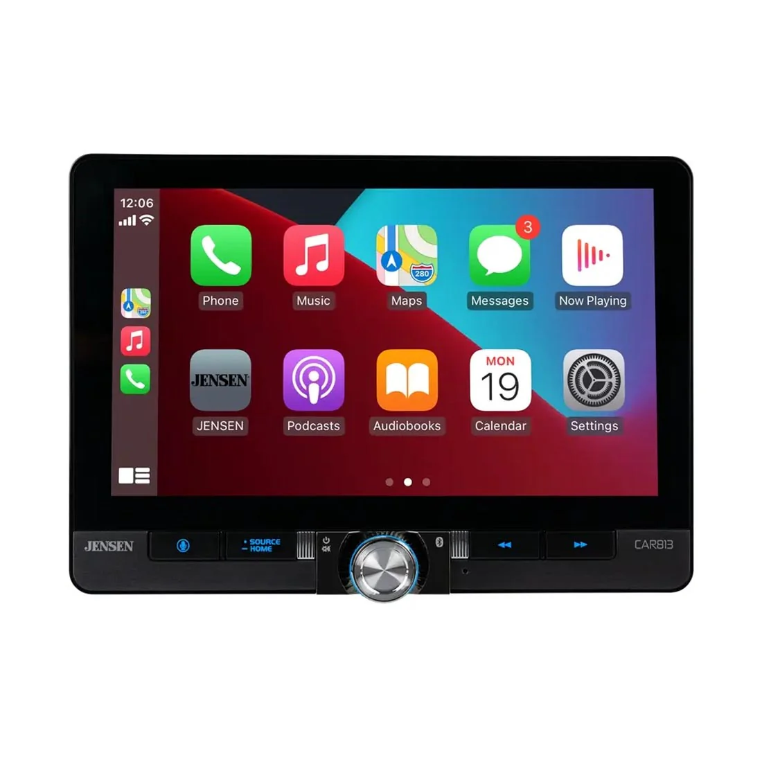 Jensen CAR813 8" Floating Digital Multimedia Receiver (CAR813)