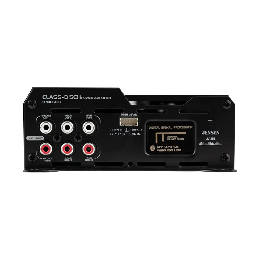 Jensen JA5B Class D Compact 5-Channel Car Amplifier (JA5B) - Image 4