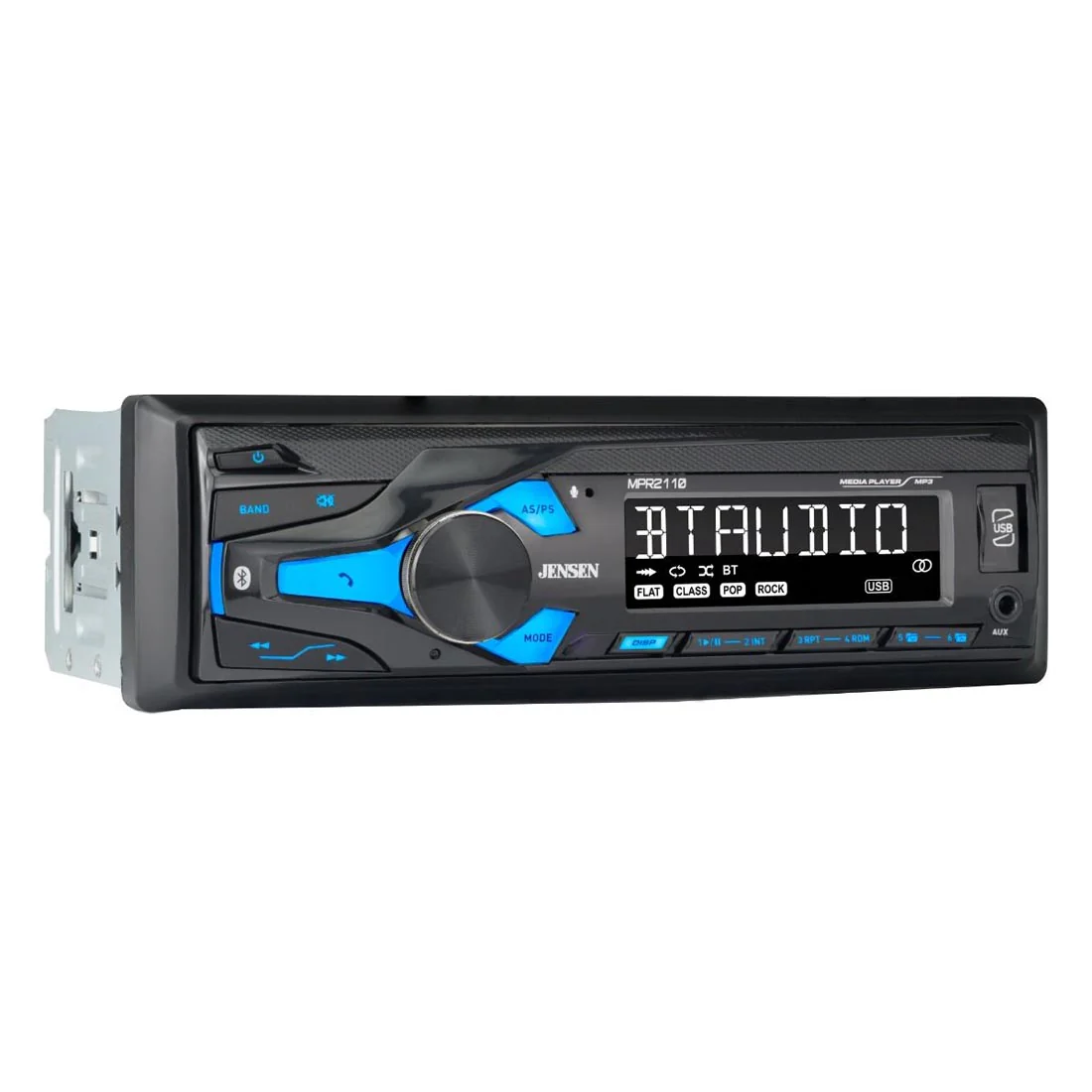 Jensen MPR2110 Single DIN Mechless Digital Media Receiver (MPR2110) - Image 2