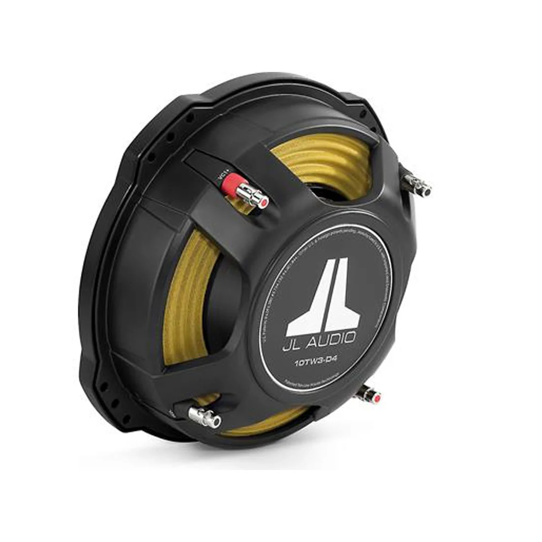 JL Audio 10TW3-D4 10" 400 Watt Shallow-Mount Subwoofer with Dual 4-Ohm Voice Coils - #92184 (10TW3D4) - Image 4