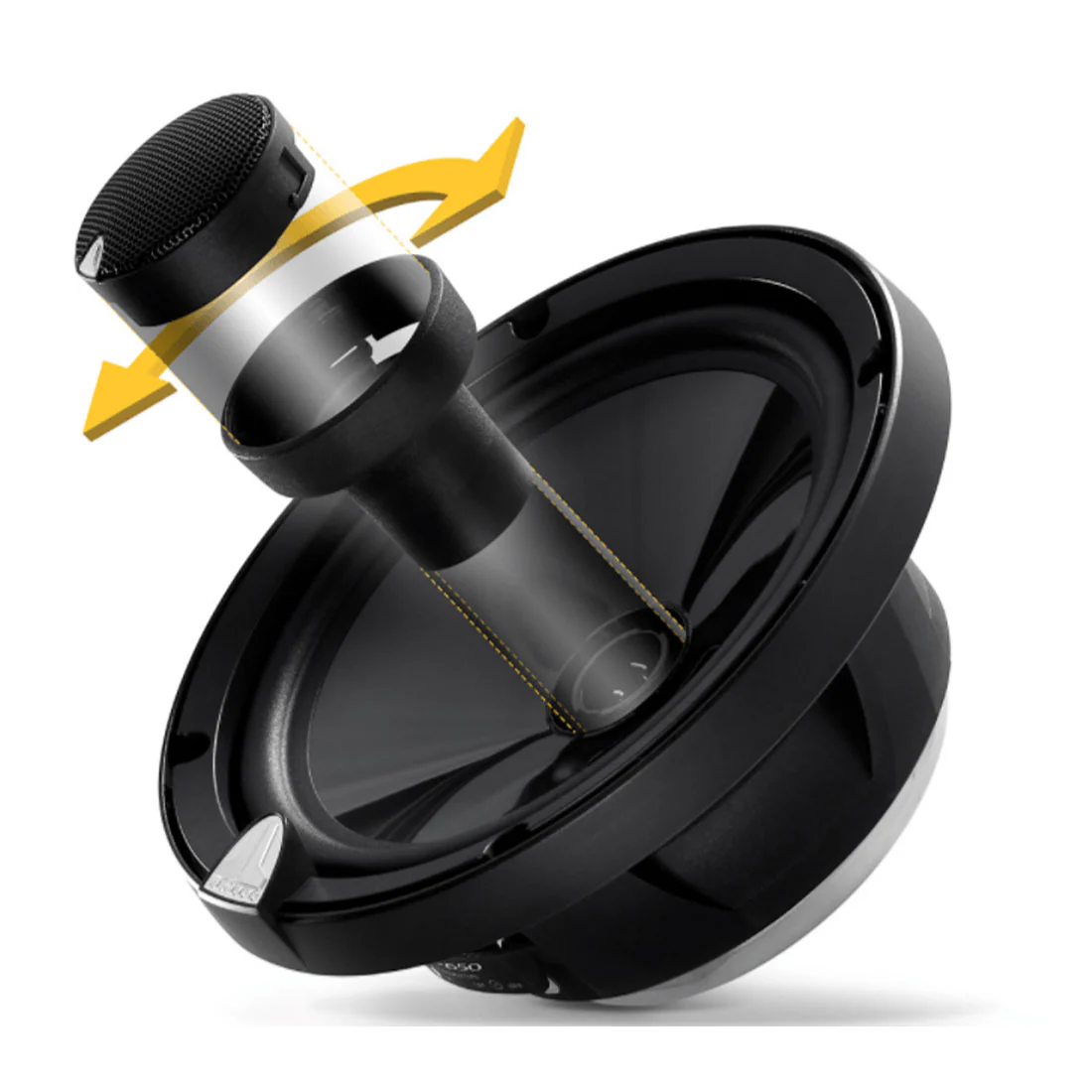 JL Audio C3-650 6.5" 2-Way Convertible Component/Coaxial Speakers - Pair - #99022 (C3650) - Image 5