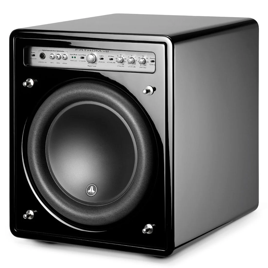 JL Audio Home Audio F110V2-GLOSS Fathom 10" Powered Subwoofer Black - #96140 (F110V2GLOSS)