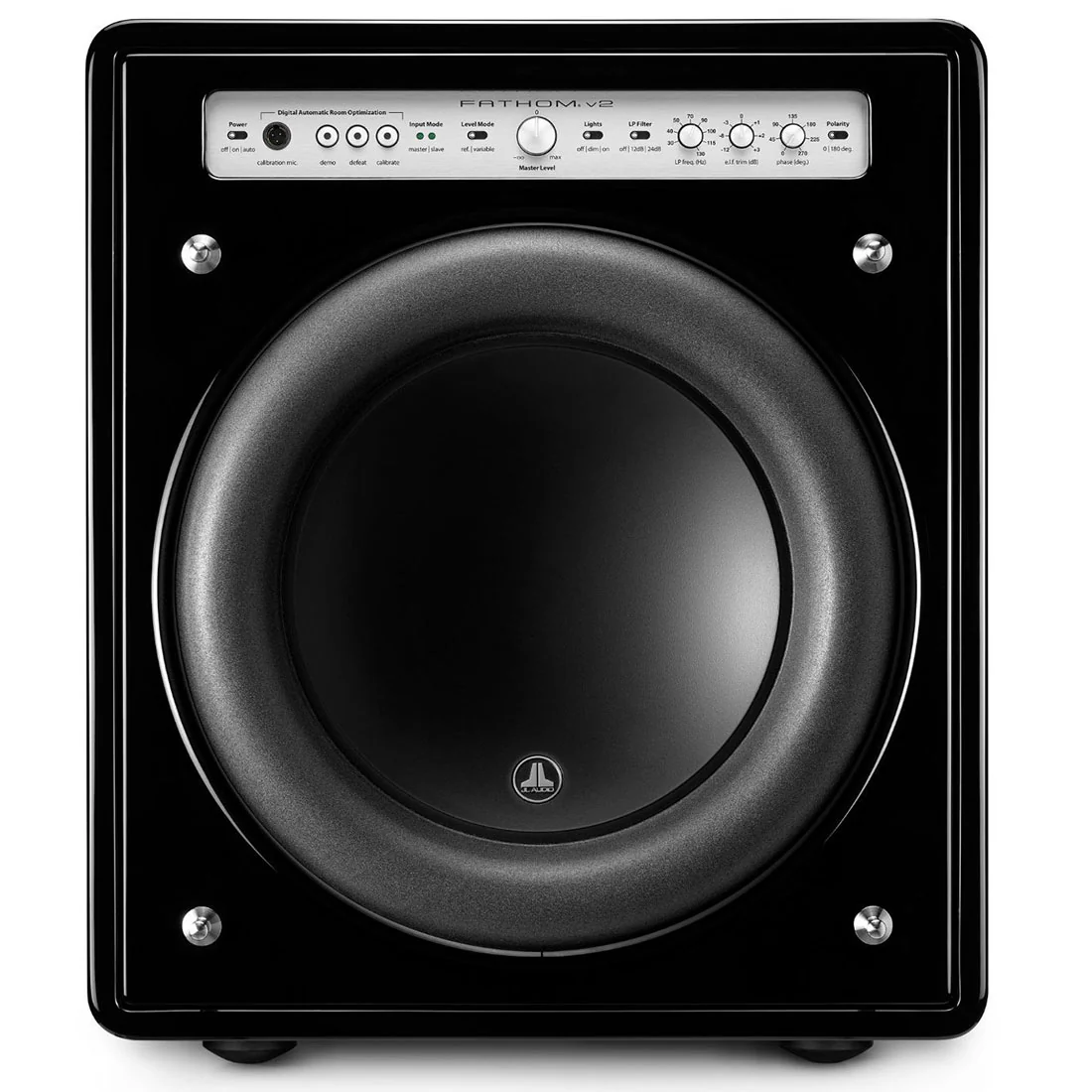 JL Audio Home Audio F112V2-GLOSS Fathom 12" Powered Subwoofer - #96141 (F112V2GLOSS) - Image 2