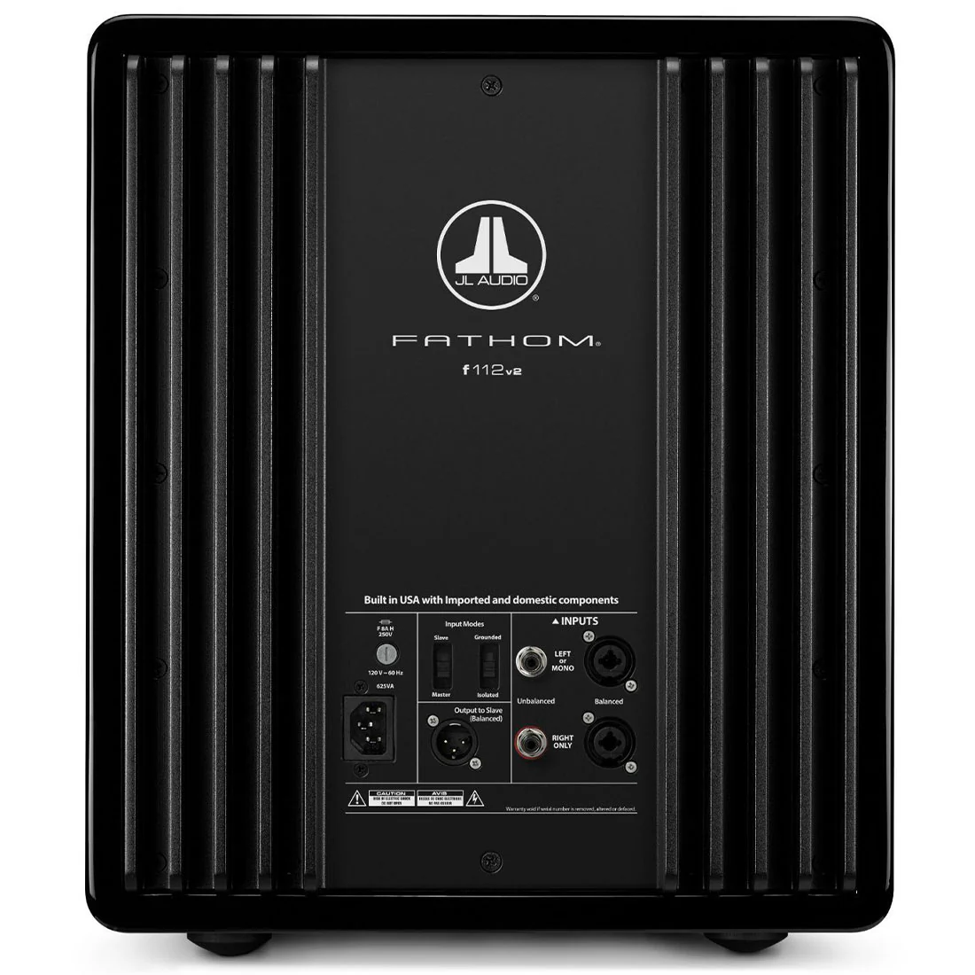 JL Audio Home Audio F112V2-GLOSS Fathom 12" Powered Subwoofer - #96141 (F112V2GLOSS) - Image 3