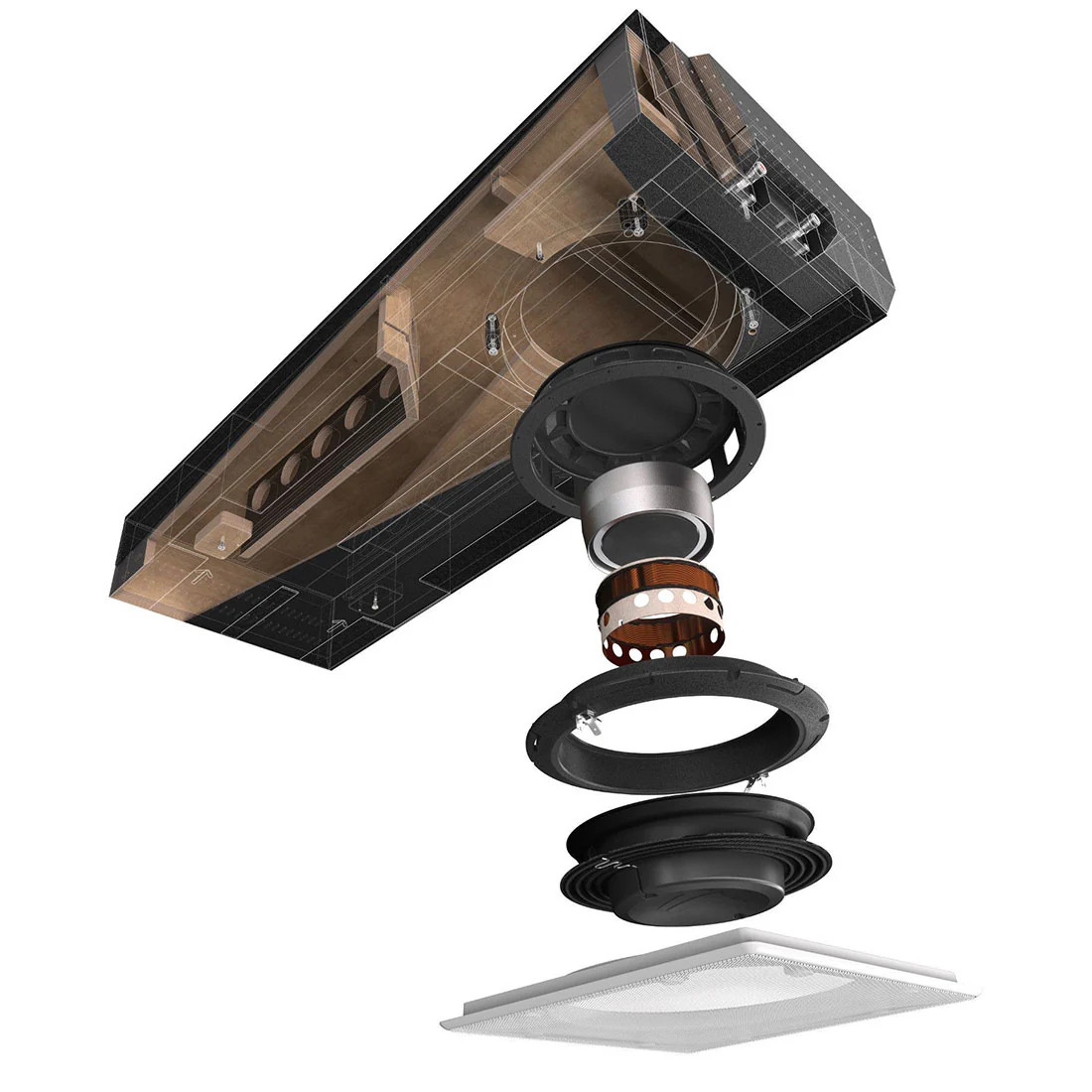 JL Audio Home Audio ICS-SYS-108 8" In-Ceiling Powered Subwoofer System (ICSSYS108) - Image 9
