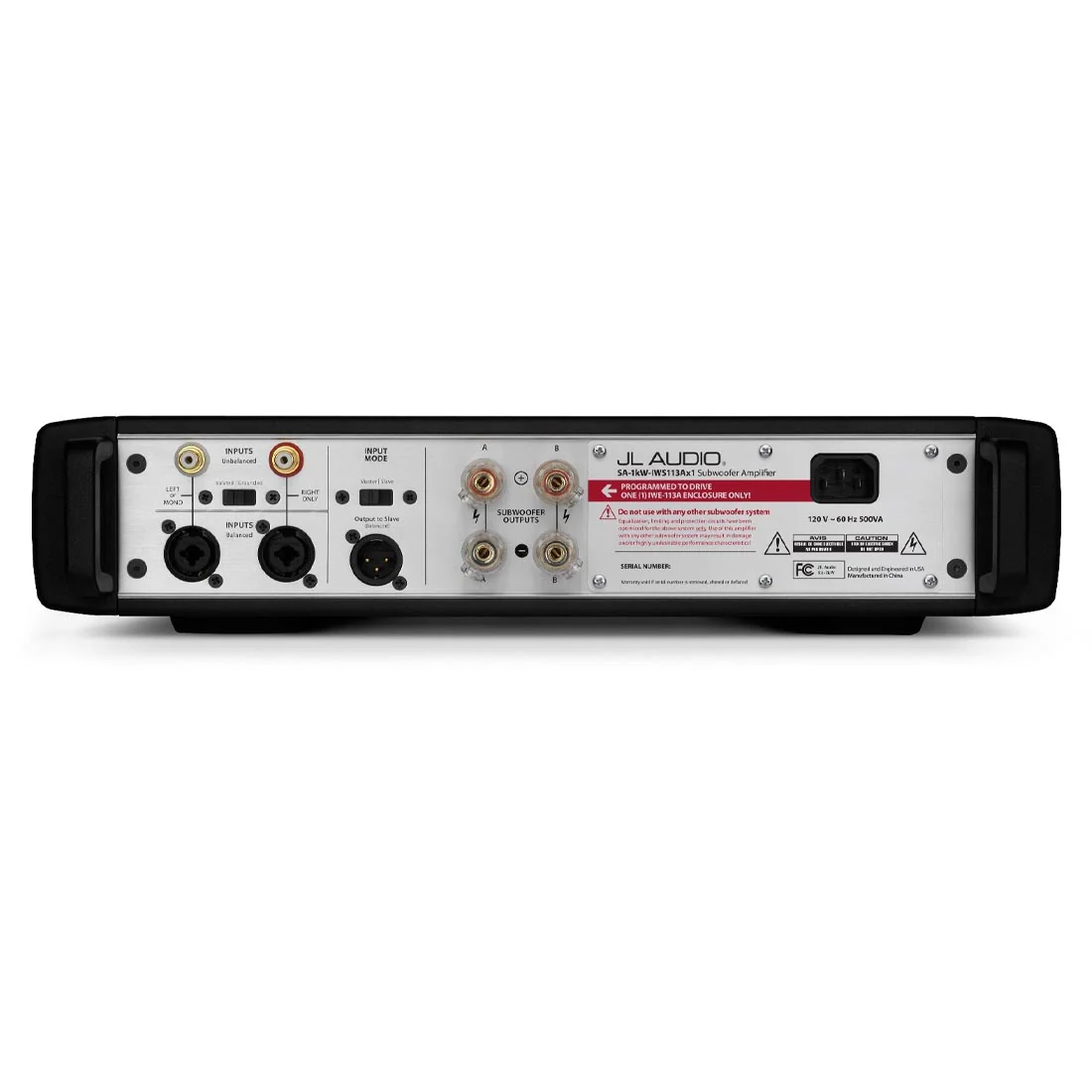 JL Audio Home Audio SAv2-2KWS113U-120V 2000W Subwoofer Amplifier/Processor - #96194 (SAv22KWS113U120V) - Image 2