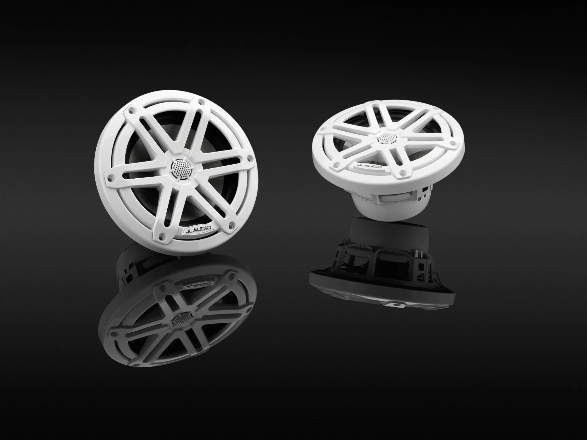 JL Audio M3-650X-S-Gw 6.5" 60 Watt 4 Ohm Marine Coaxial Speakers - Pair - #93514 (M3650XSGw) - Image 3
