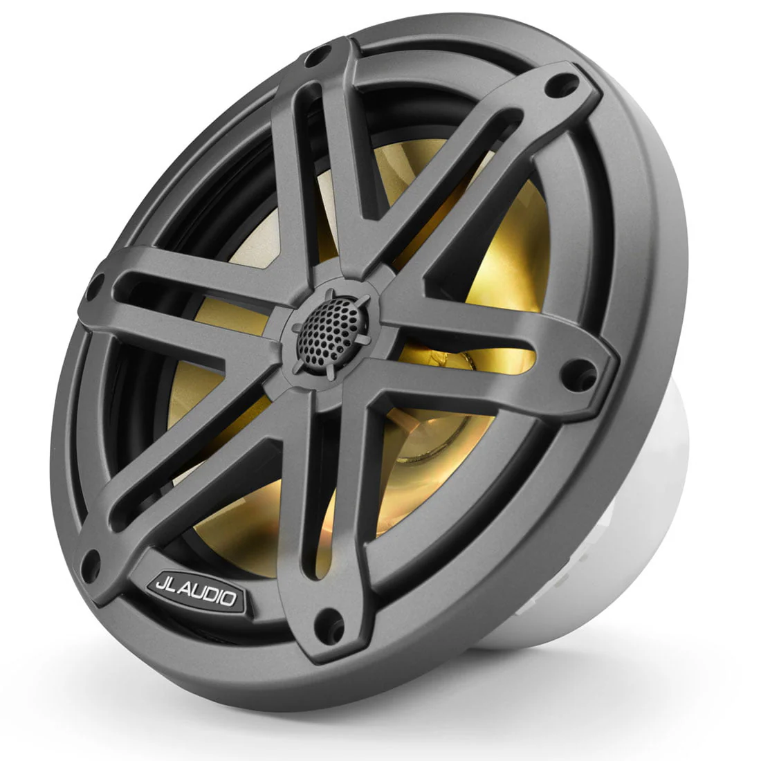 JL Audio M3-770X-S-Gm-i 7.7" 70 Watt 4 Ohm Marine Coaxial Speakers - Pair - #93521 (M3770XSGMI) - Image 2