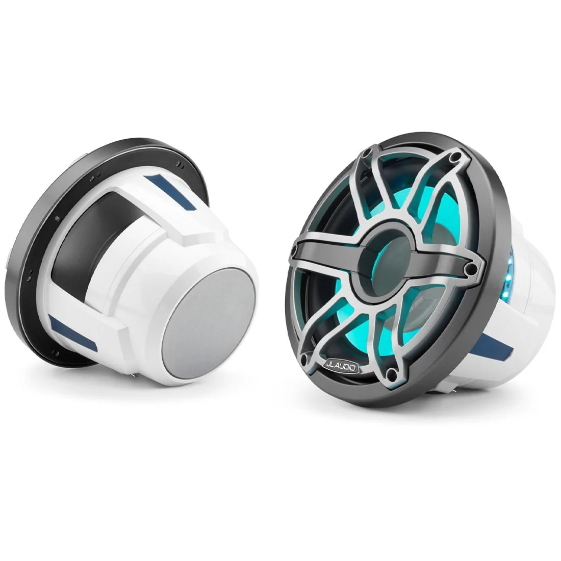 JL Audio M6-10W-S-GmTi-i-4 M6 Series 10" LED Light Marine Subwoofer - Titanium Sport - #93647 (M610WSGmTii4) - Image 13