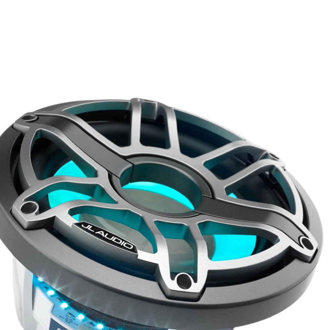 JL Audio M6-10W-S-GmTi-i-4 M6 Series 10" LED Light Marine Subwoofer - Titanium Sport - #93647 (M610WSGmTii4) - Image 14