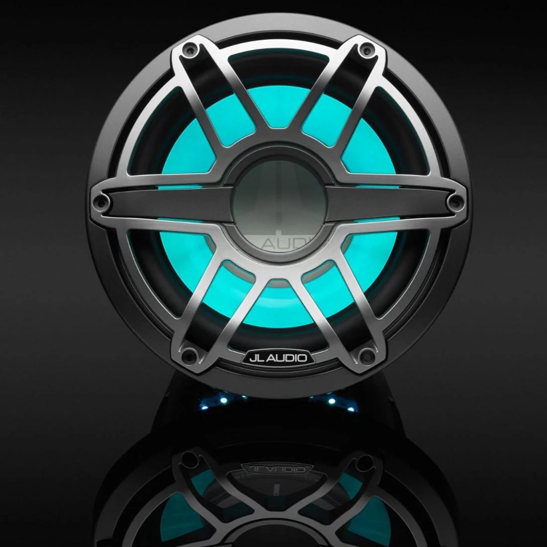 JL Audio M6-10W-S-GmTi-i-4 M6 Series 10" LED Light Marine Subwoofer - Titanium Sport - #93647 (M610WSGmTii4) - Image 20