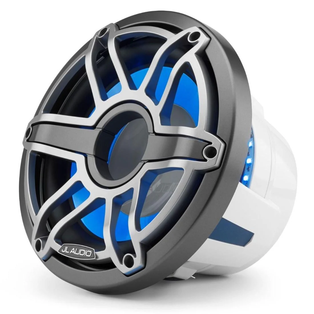 JL Audio M6-10W-S-GmTi-i-4 M6 Series 10" LED Light Marine Subwoofer - Titanium Sport - #93647 (M610WSGmTii4) - Image 5