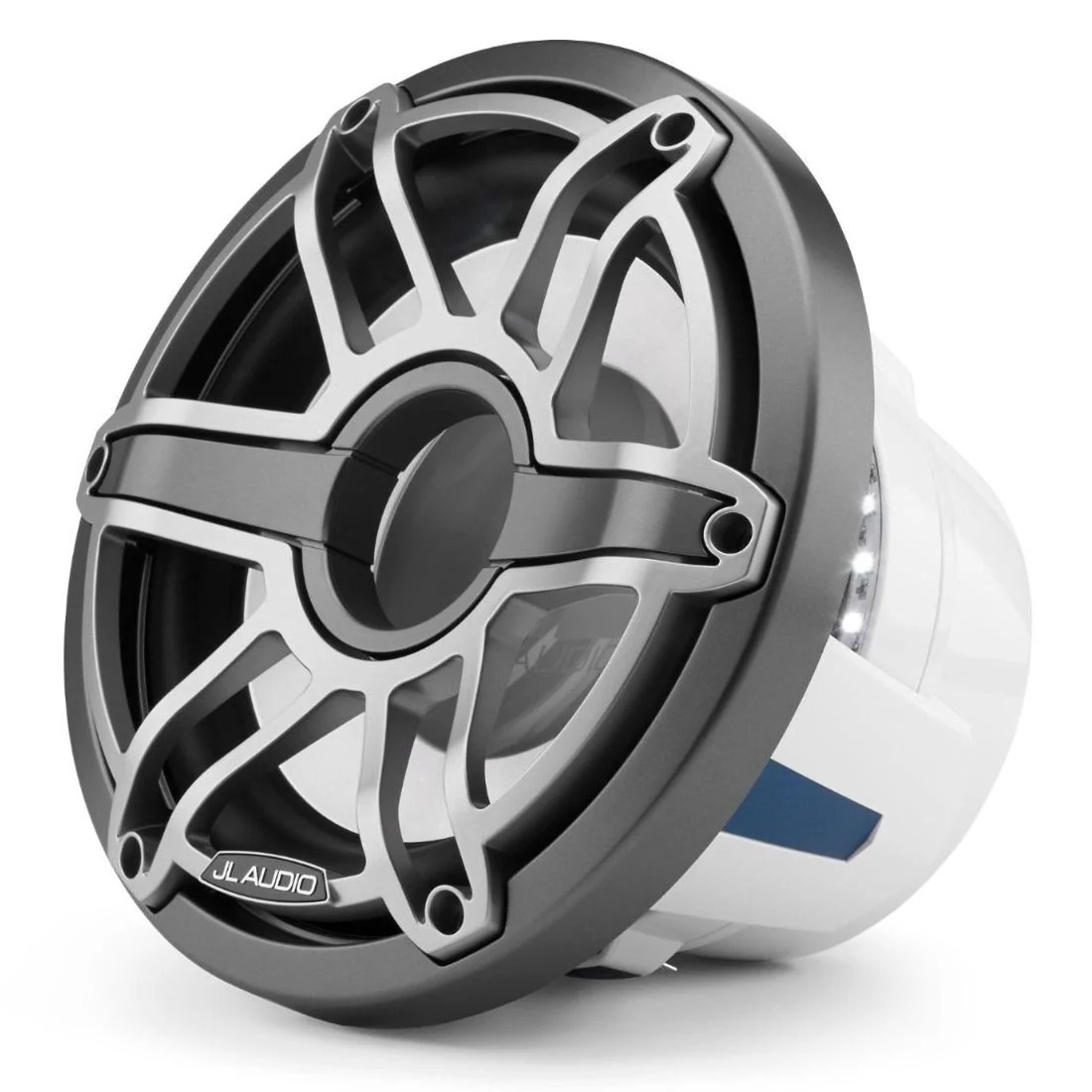 JL Audio M6-10W-S-GmTi-i-4 M6 Series 10" LED Light Marine Subwoofer - Titanium Sport - #93647 (M610WSGmTii4) - Image 9