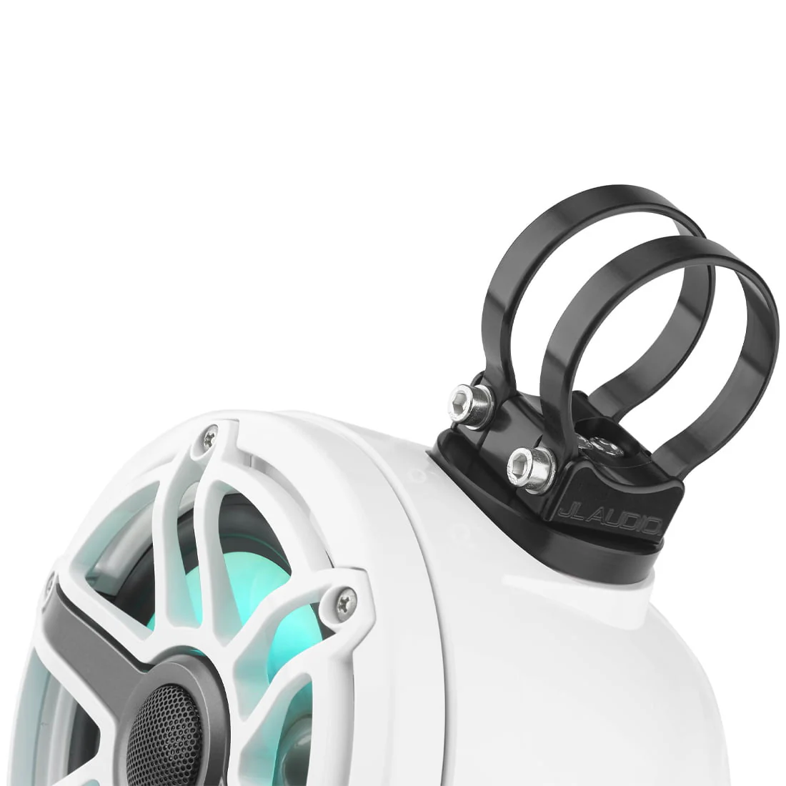 JL Audio M6-650VEX-Gw-S-GwGw-i M6 Series 6.5" Coaxial Marine Speakers With LED Lights - #93412 (M6650VEXGwSGwGwi) - Image 2