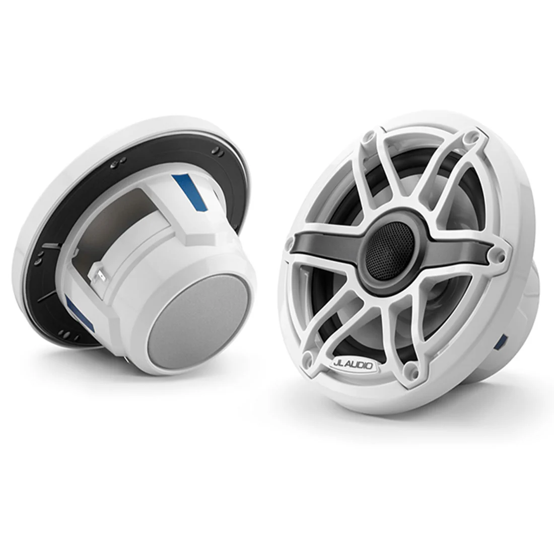 JL Audio M6-650X-S-GwGw 6.5" 75 Watt 4 Ohm Marine Speakers - Pair - #93713 (M6650XSGWGW)
