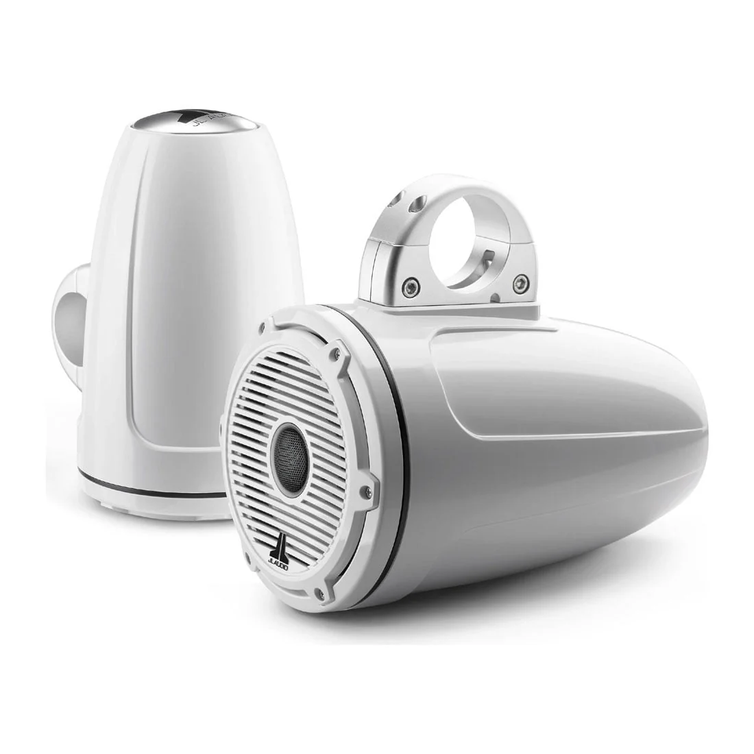 JL Audio M6-770ETXv3-Gw-C-GwGw 7.7" 100 Watt 4 Ohm Marine Enclosed Coaxial Speakers - Pair - #93651 (M6770ETXv3GwCGwGw)