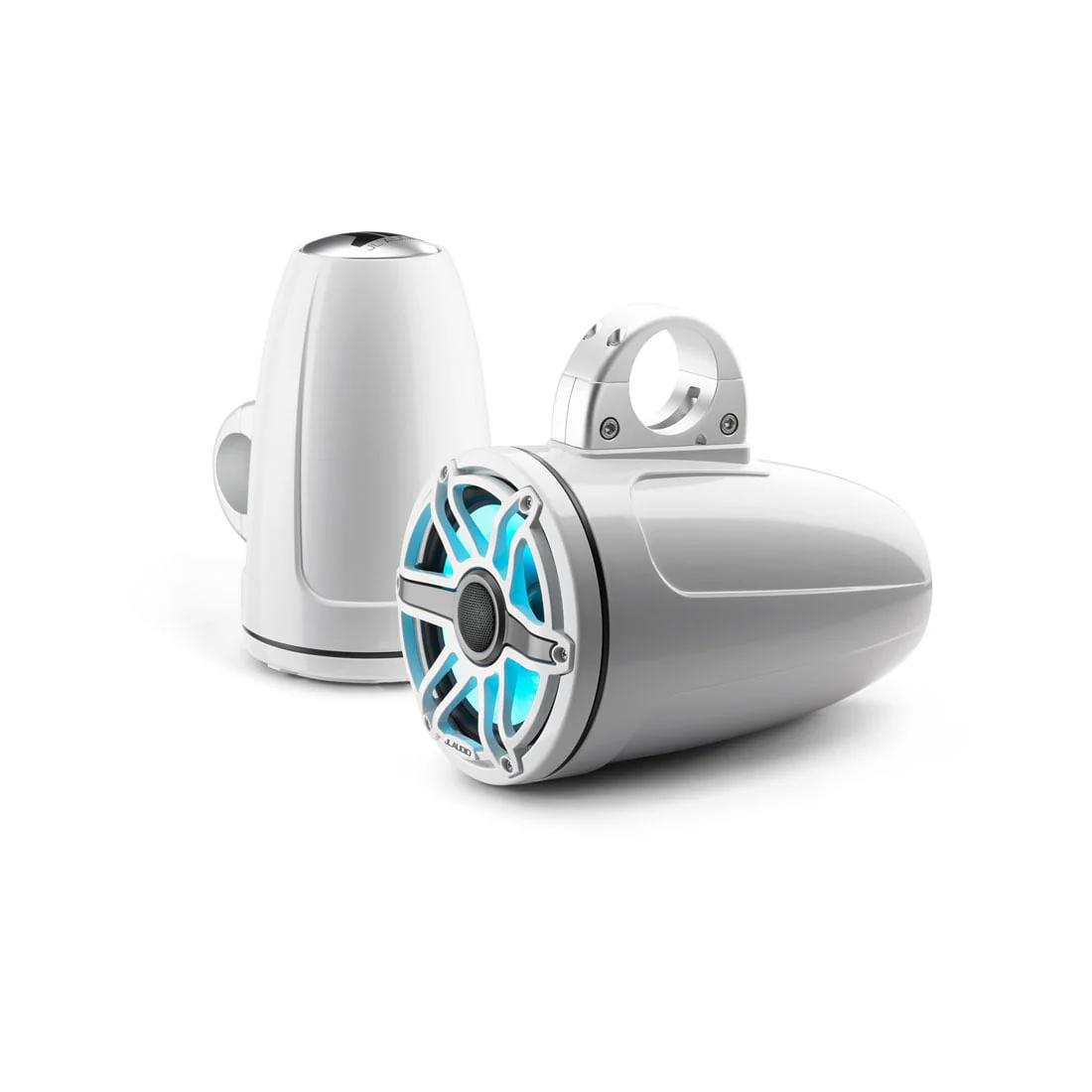 JL Audio M6-770ETXv3-Gw-S-GwGw-i 7.7" 100 Watt 4 Ohm Marine Enclosed Coaxial Speakers - Pair - #93655 (M6770ETXv3GwSGwGwi)