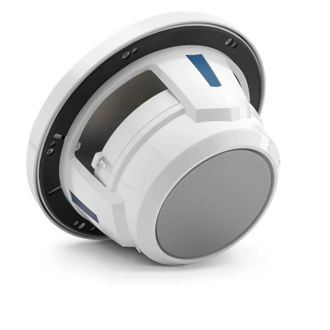 JL Audio M6-770X-C-3Gw 7.7" Marine Coaxial Speakers with Gloss White Classic Grille and Mesh Tweeter - Pair - #93688 (M6770XC3Gw) - Image 4