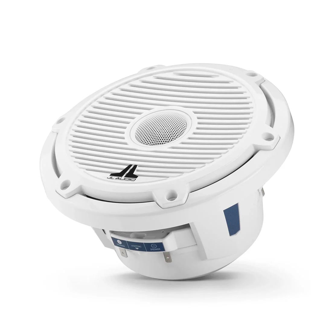JL Audio M6-770X-C-3Gw 7.7" Marine Coaxial Speakers with Gloss White Classic Grille and Mesh Tweeter - Pair - #93688 (M6770XC3Gw) - Image 6