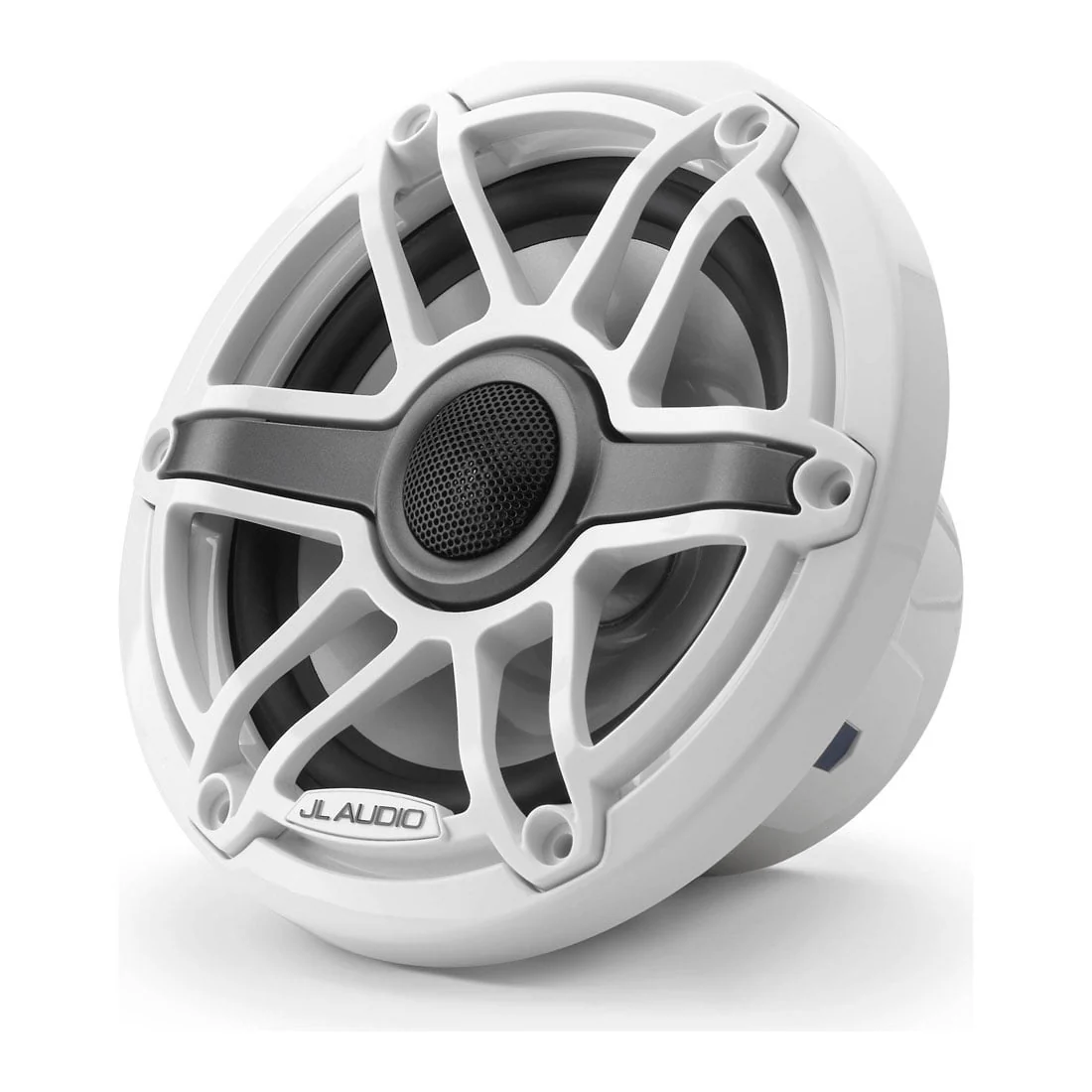 JL Audio M6-770X-S-GwGw 7.7" 100 Watt 4 Ohm Marine Coaxial Speakers - Pair - #93601 (M6770XSGwGw) - Image 2