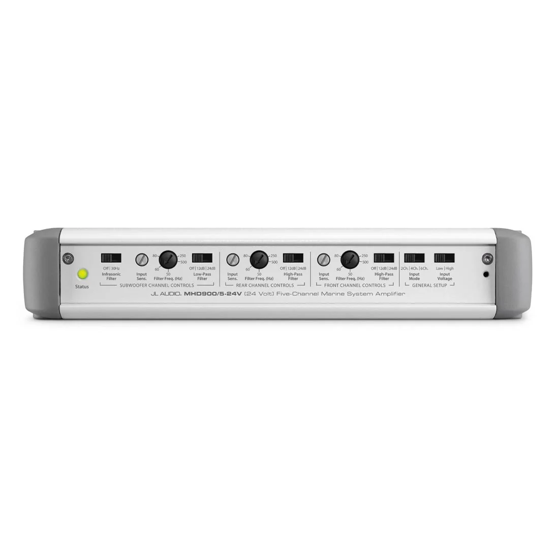 JL Audio MHD900/5-24V 5 Ch. 900 Watt Amplifier - #98229 (MHD900/524V) - Image 2