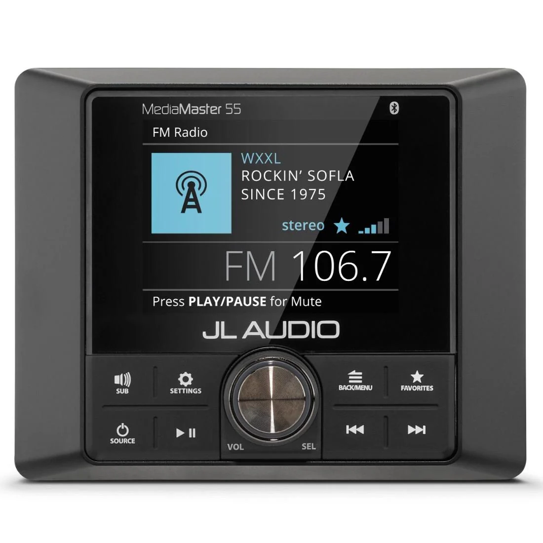 JL Audio MM55 Bluetooth Marine Digital Media Receiver (does not play CDs) (MM55) - Image 2