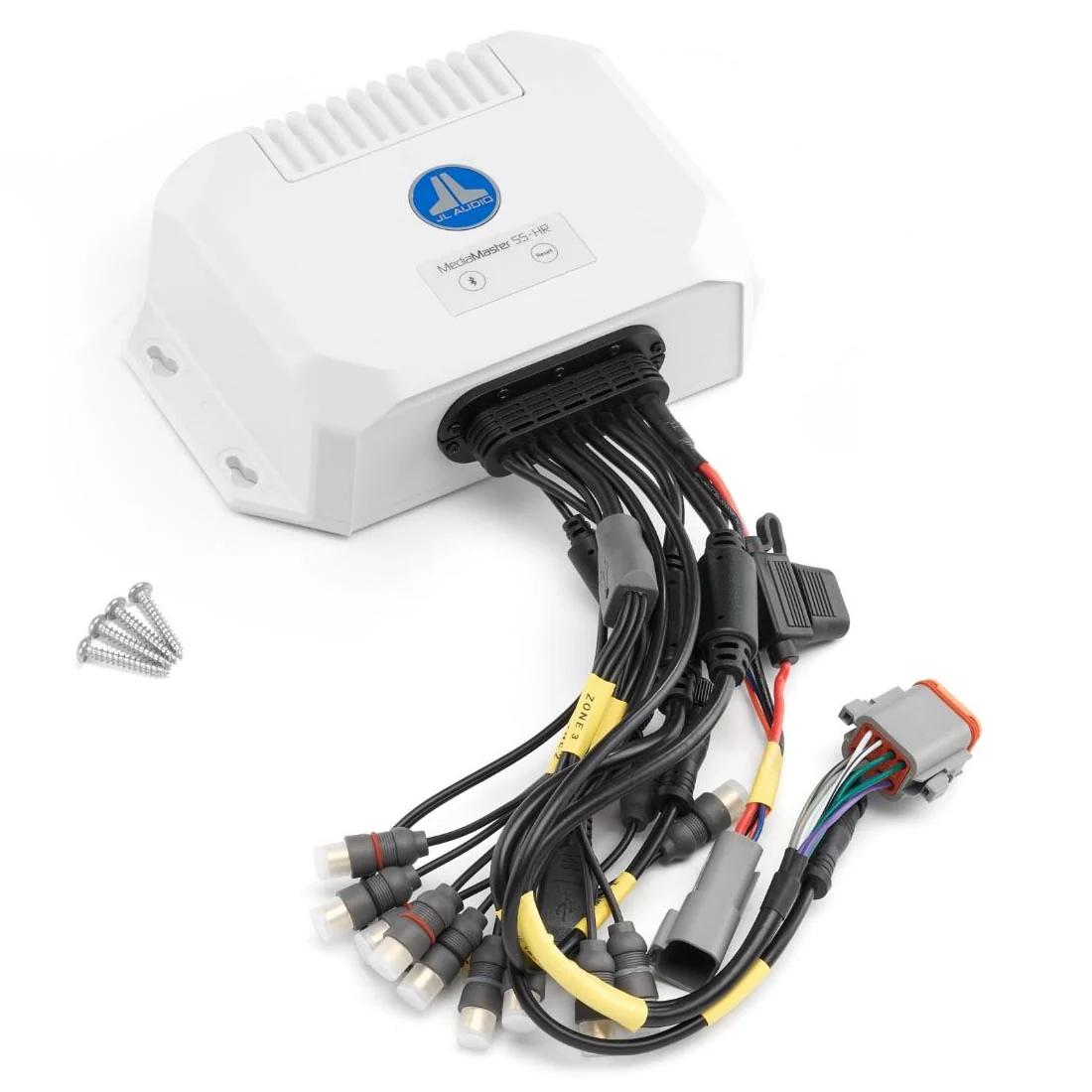 JL Audio MM55-HR MediaMaster Bluetooth Marine Digital Media Source Unit (MM55HR) - Image 2