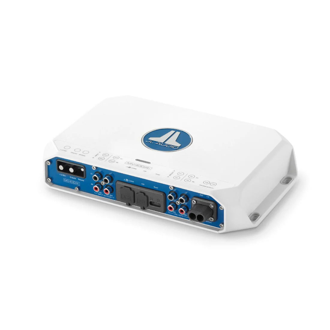 JL Audio MV400/4i 4 Ch. 400 Watt Marine Amplifier - #98647 (MV400/4i) - Image 2