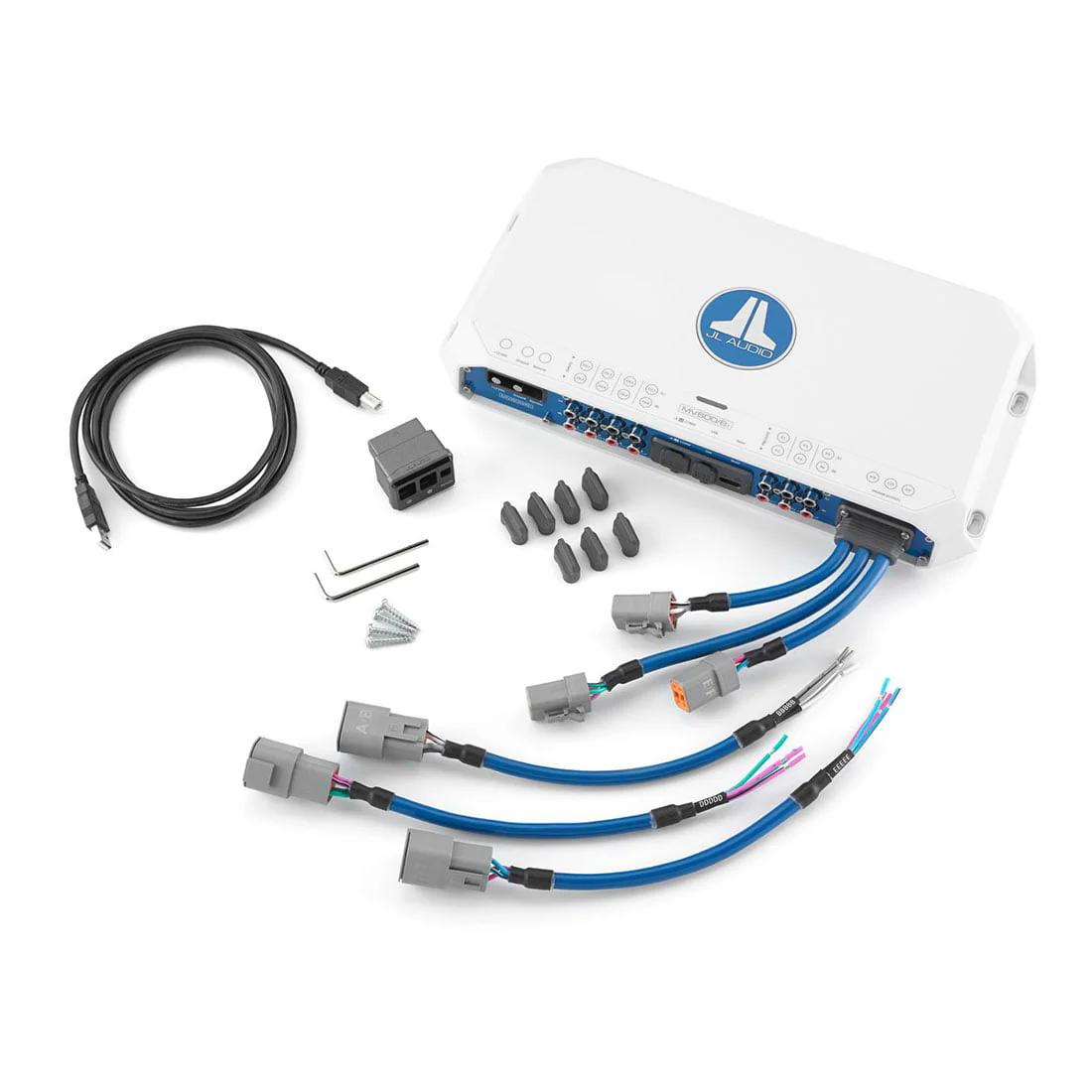JL Audio MV600/6i 6 Ch. 600 Watt Marine Amplifier - #98648 (MV600/6i) - Image 5